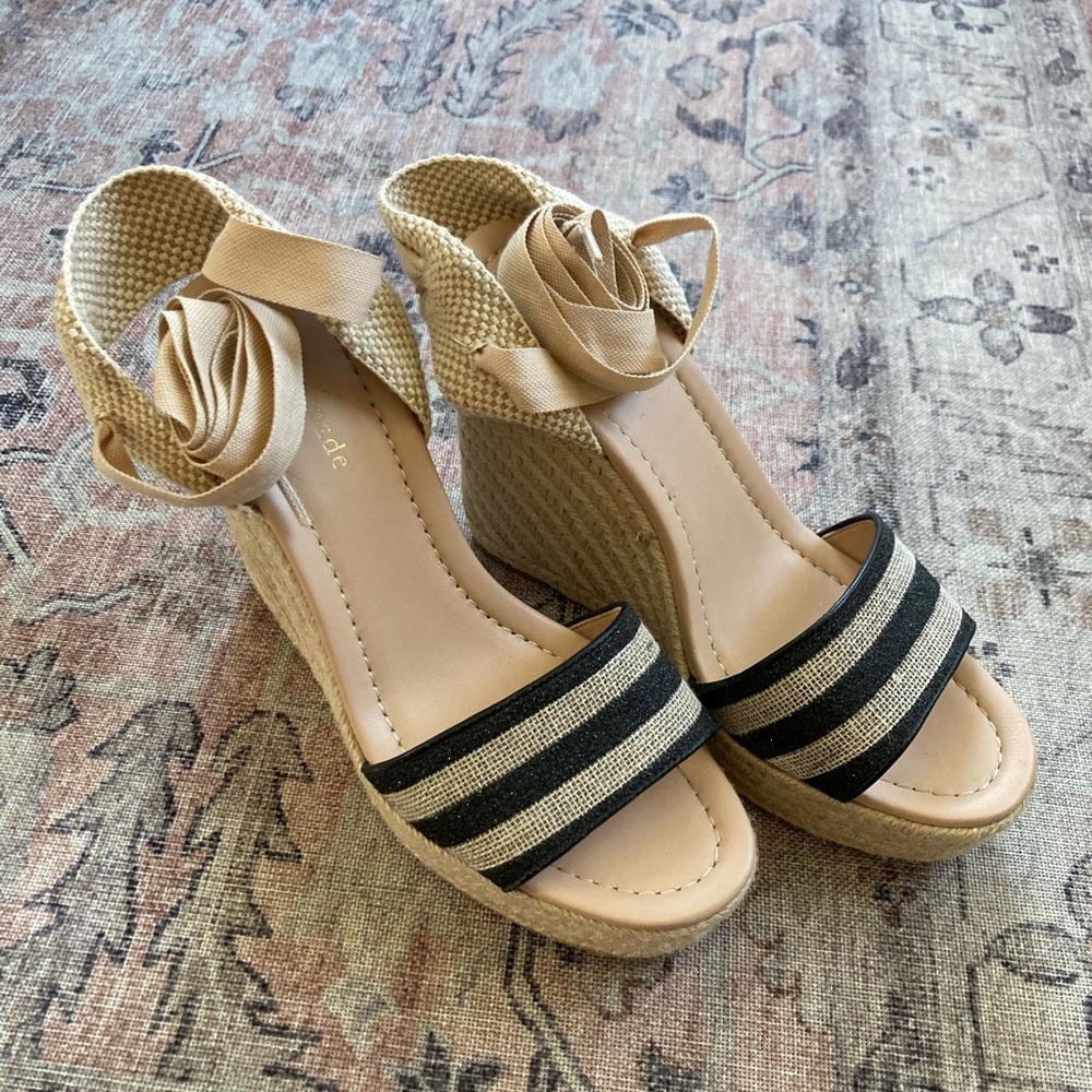 Kate Spade espadrilles wedges